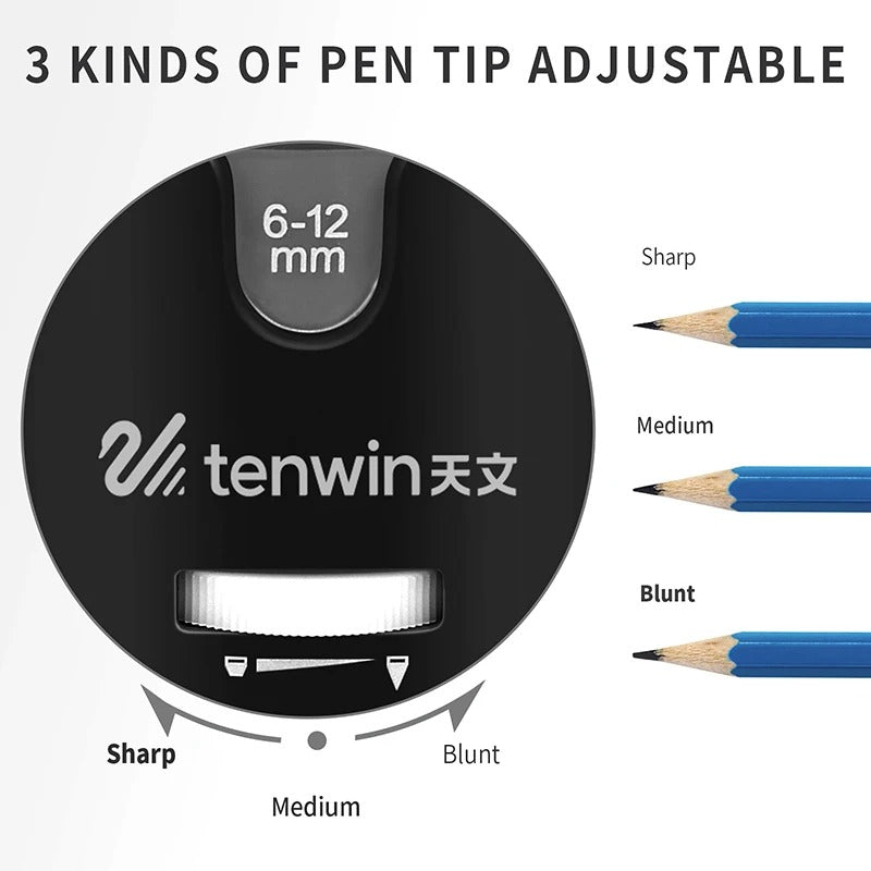 ✏️🔥 Auto-Stop Electric Sharpener for Colored Pencils | 3-Second Shave⚡Kids-Safe Design🌟【Art Class Hero】USB-Powered Mechanical Sharpener for School/Office/Home ✏️🔥 Auto-Stop Electric Sharpener for Colored Pencils | 3-Second Shave⚡Kids-Safe Design🌟【Art Class Hero】USB-Powered Mechanical Sharpener for School/Office/Home